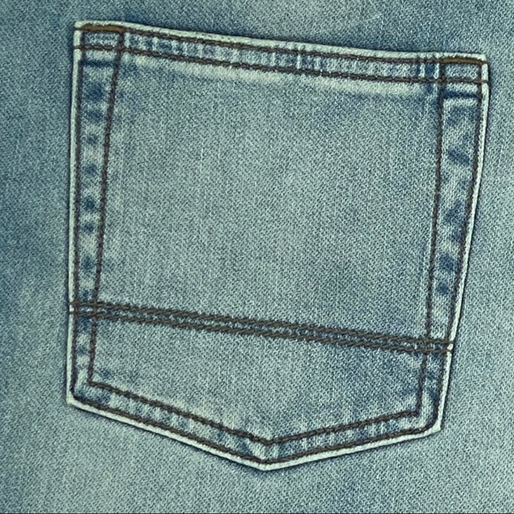 Cat & Jack Boy’s Super Stretch Slim Blue Jeans Size 16 Husky. - Picture 12 of 14